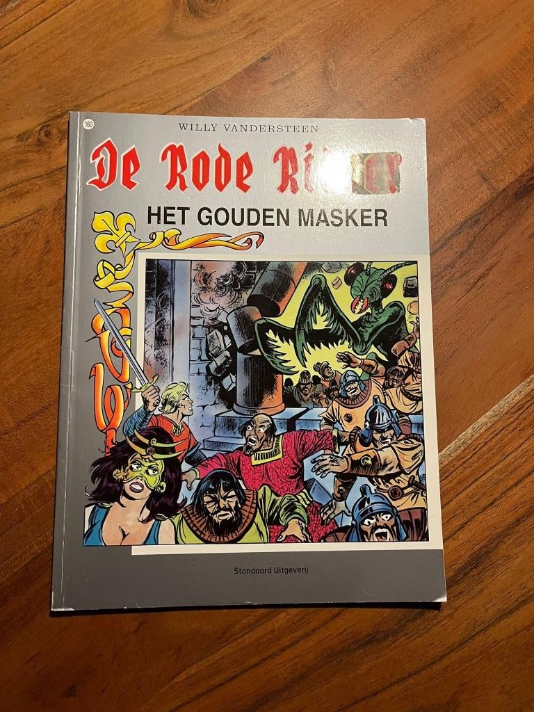 De Rode Ridder – Het Gouden Masker, Eén stripboek, Ophalen of Verzenden, Zo goed als nieuw