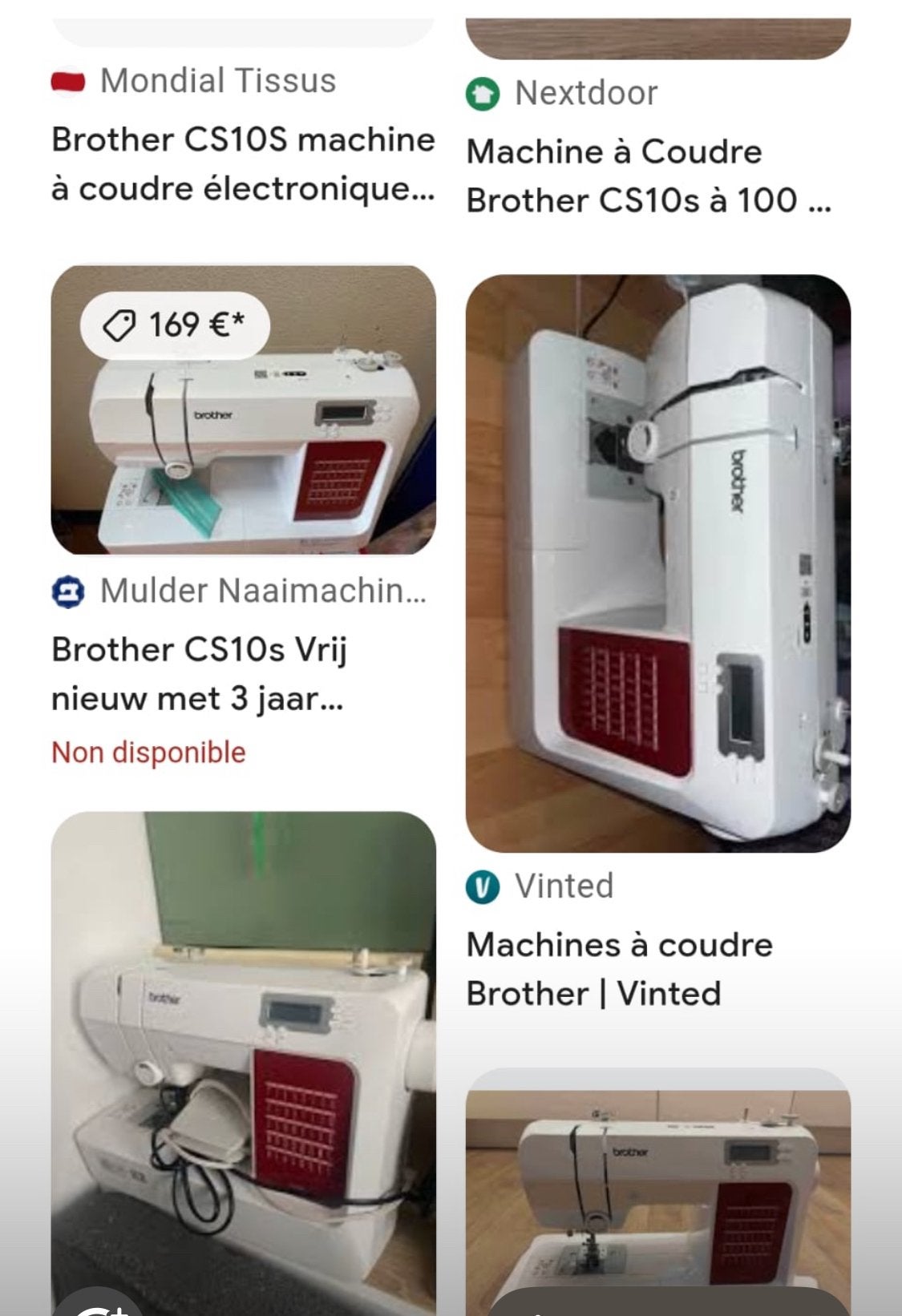 Brother naaimachine 2 x gebruikt, Ophalen, Zo goed als nieuw, Haarverzorging