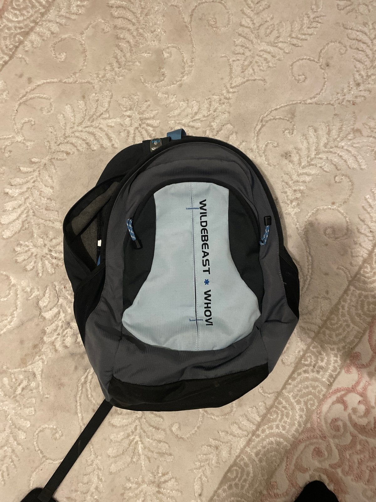 Wildebeast Whoovi Rugzak - Zwart/Grijs, Gebruikt, 25 tot 40 cm, Ophalen of Verzenden, Overige merken