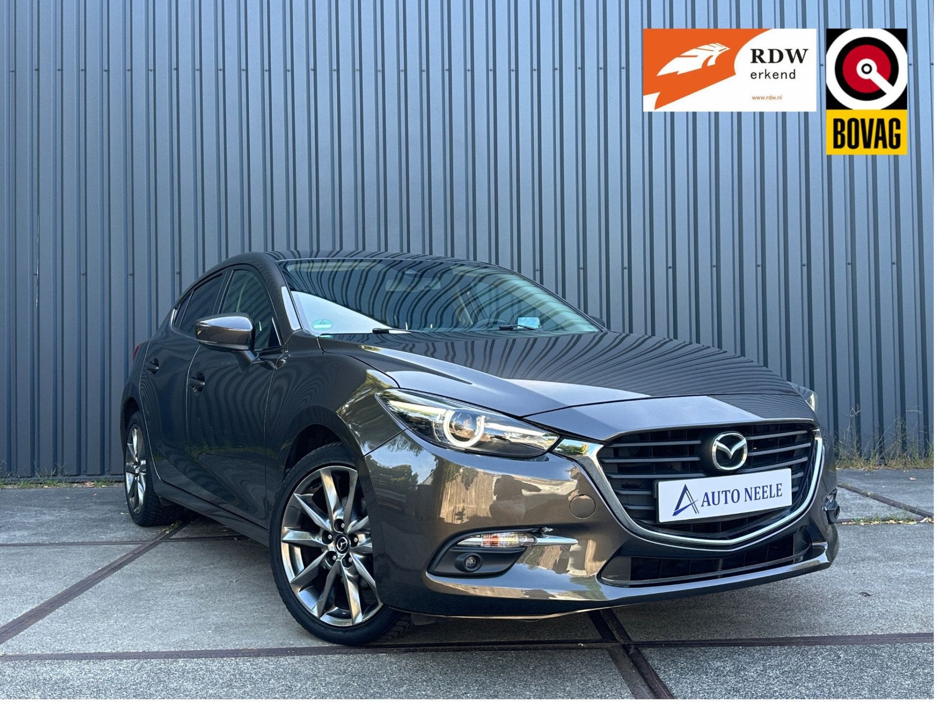 Mazda 3 2.0 SkyActiv-G 120 SkyLease GT Dodehoek, Stoel+Stuur, Auto's, Voorwielaandrijving, 1998 cc, Gebruikt, 4 cilinders