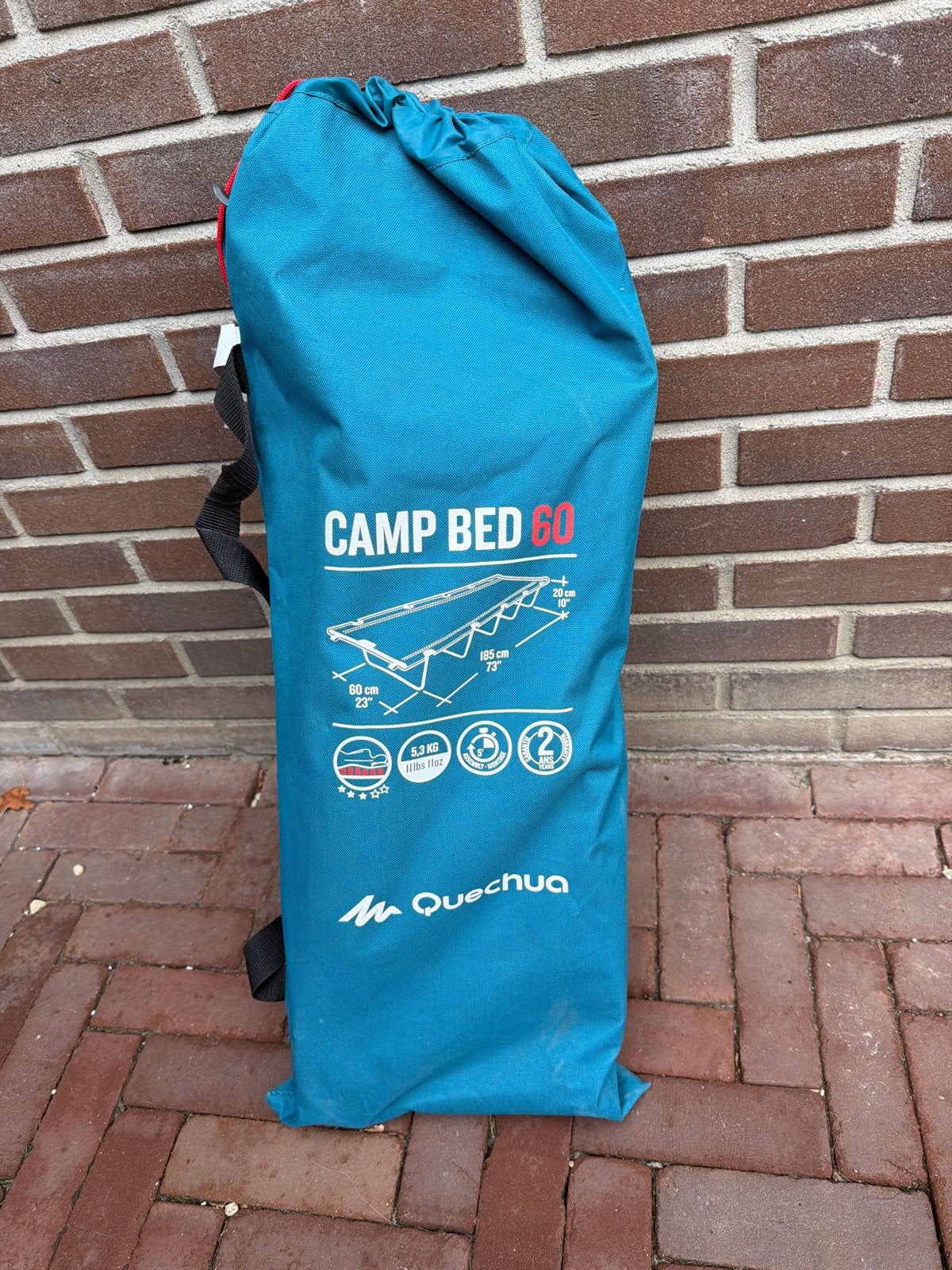 Quechua Camp Bed 60 - Opvouwbaar veldbed, Ophalen, Zo goed als nieuw