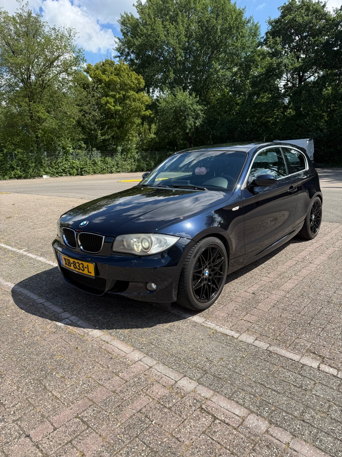 BMW 1-Serie 2.0 120I 3DR 2007 Zwart, Auto's, 1-Serie, Achterwielaandrijving, 1995 cc, 4 cilinders
