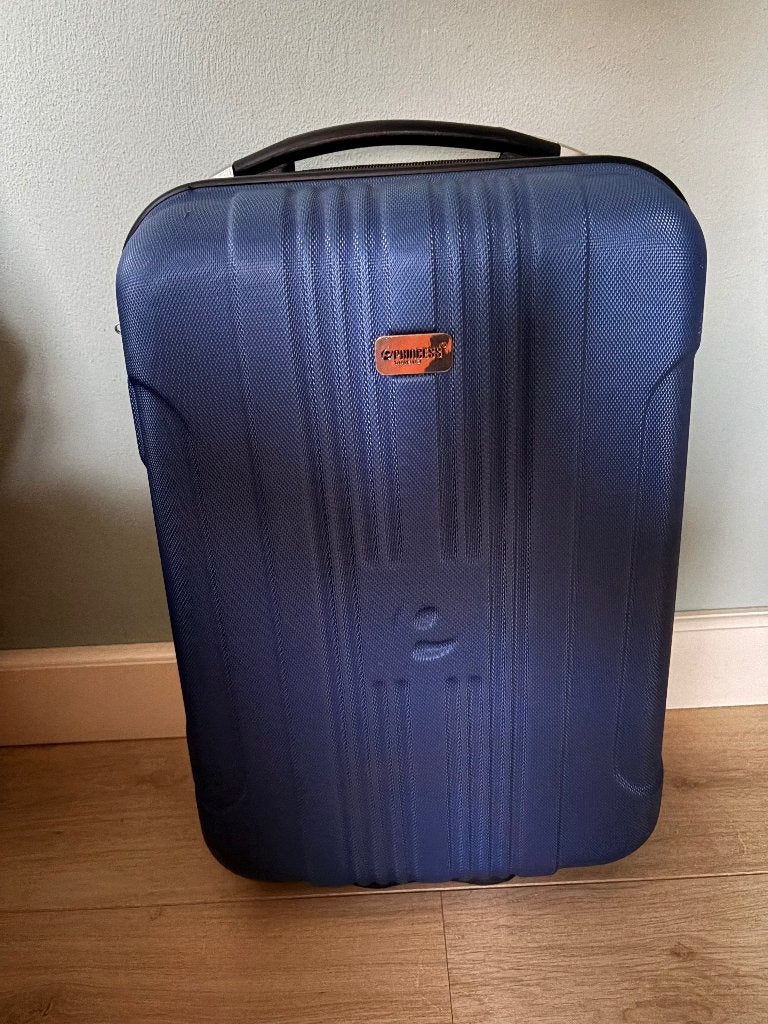 Reistrolley handbagage koffer, Wieltjes, 50 tot 60 cm, Hard kunststof, Ophalen of Verzenden
