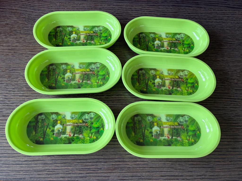 6 Boswandeling schaaltjes., Verzamelen, Merken en Reclamevoorwerpen, Ophalen of Verzenden, Nieuw, Gebruiksvoorwerp