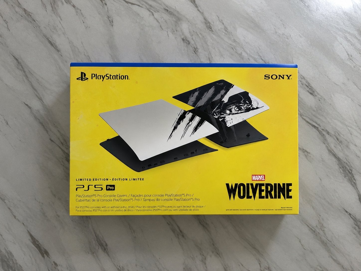 Wolverine Adamantium Limited Cover - PlayStation 5 Pro, Ophalen of Verzenden, Nieuw