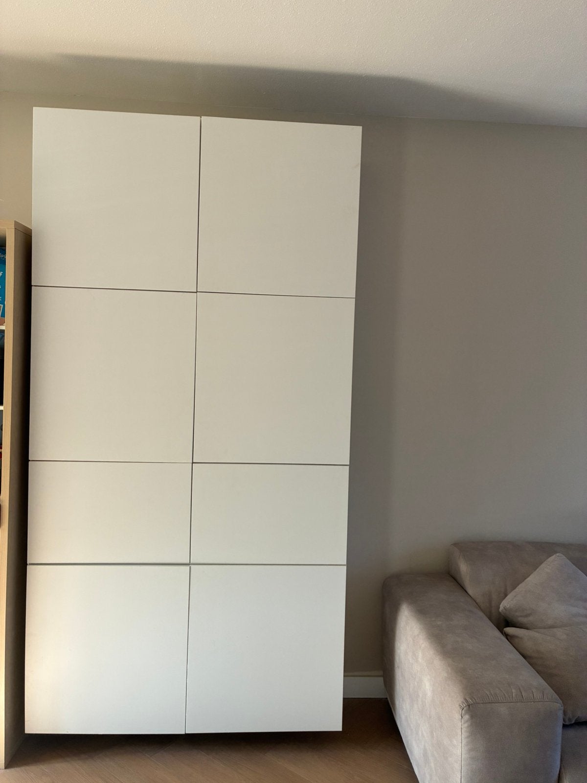 Besta kast, Ophalen, 100 tot 150 cm, Zo goed als nieuw, Minder dan 100 cm