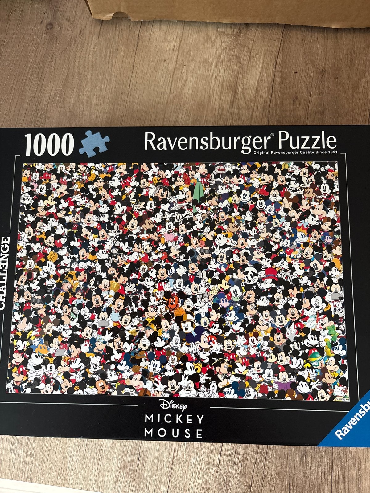Ravensburger Disney Mickey Mouse Puzzel 1000 stukjes NIEUW, Hobby en Vrije tijd, Denksport en Puzzels, Ophalen of Verzenden, 500 t/m 1500 stukjes
