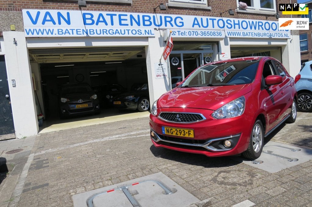 Mitsubishi Space Star 1.0 Bright | Automaat | Airco | Onderh, Auto's, Mitsubishi, Bedrijf, Te koop, Space Star, ABS, Airbags, Airconditioning