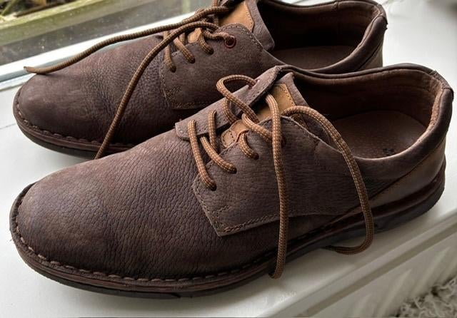 Hush Puppies schoenen heren mt 44, Bruin, Ophalen of Verzenden, Zo goed als nieuw, Hush Puppies