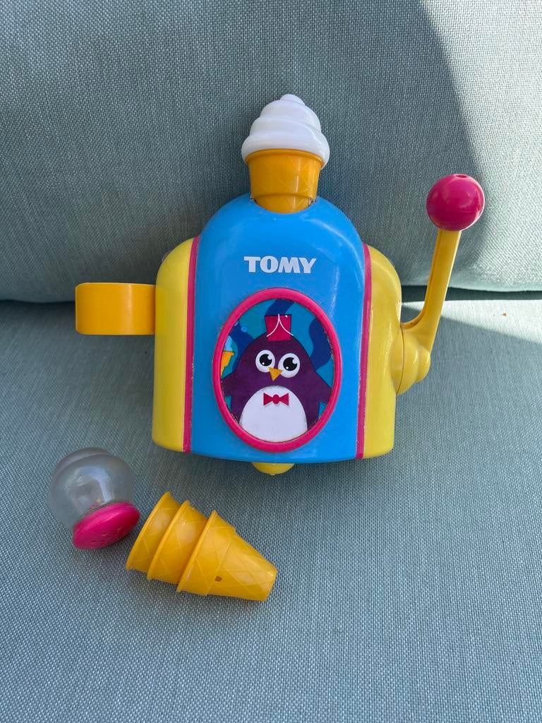 Tomy IJsjesmachine Bad Speelgoed Pinguïn, Kinderen en Baby's, Speelgoed | Badspeelgoed, Ophalen of Verzenden, Gebruikt