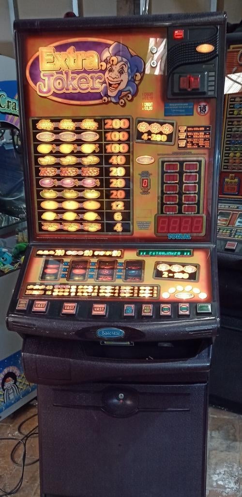 Extra Joker gokkasten, Verzamelen, Automaten | Gokkasten en Fruitautomaten, Euro, Ophalen, Gebruikt, Met sleutels