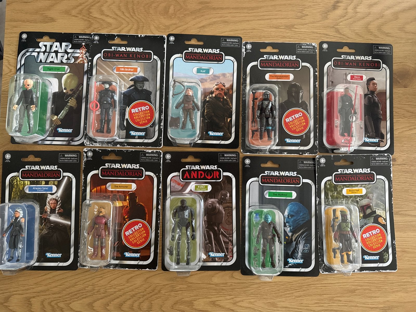 Star Wars Hasbro Kenner actiefiguren (10 stuks), Kinderen en Baby's, Speelgoed | Actiefiguren, Ophalen of Verzenden, Nieuw