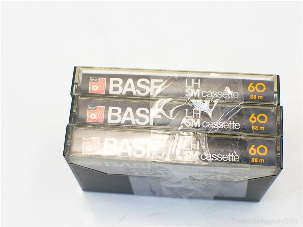 Basf 60 cassettebandjes gebruikt 96245, Ophalen of Verzenden, Gebruikt, Overige genres, 1 bandje