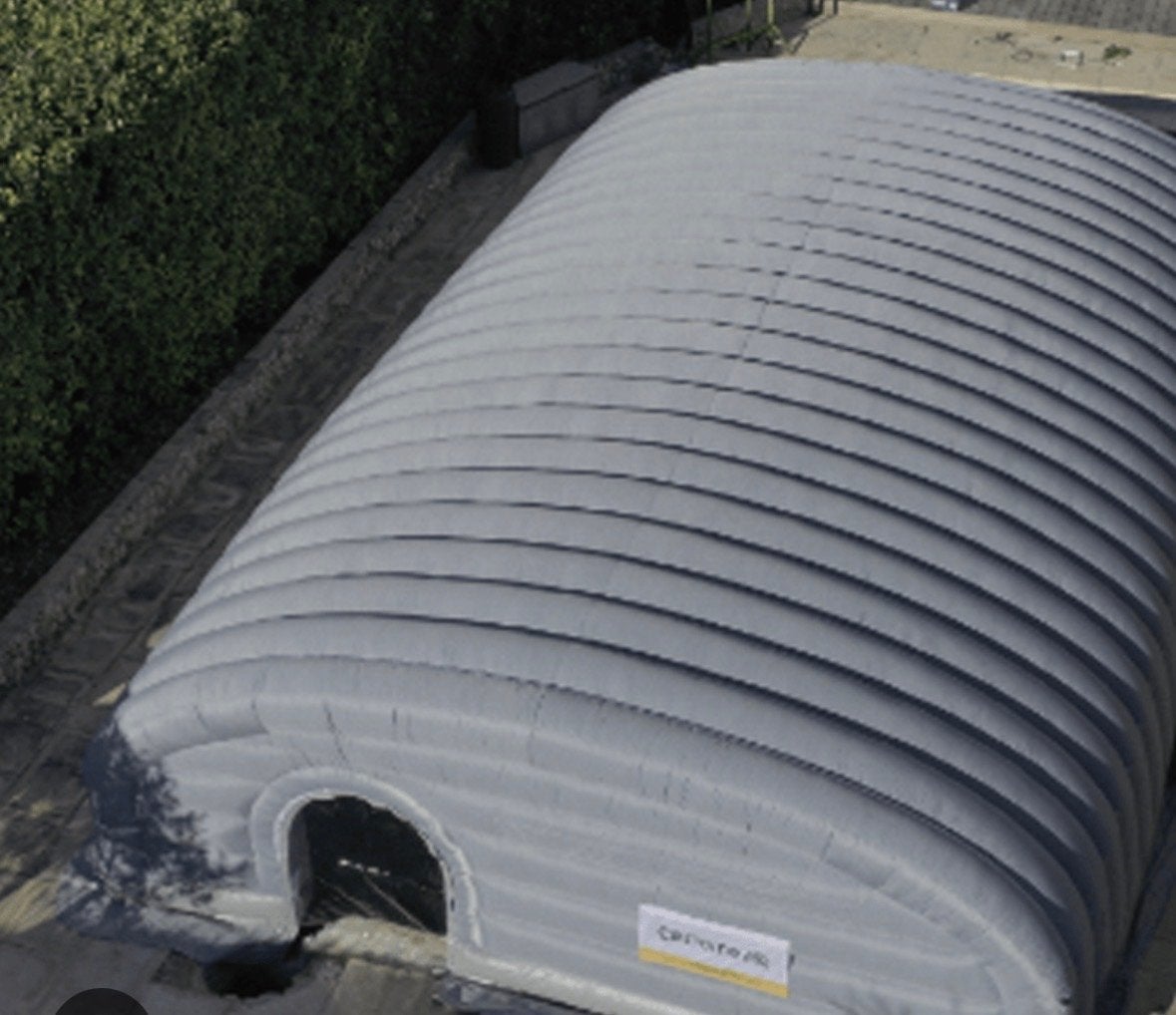 Grote opblaasbare werktent 12 x 6 meter, Ophalen of Verzenden