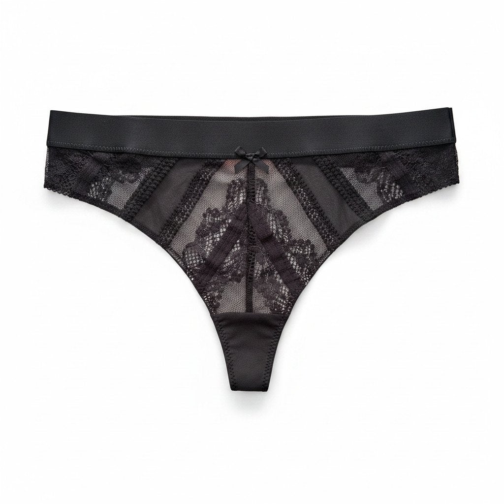 Hunkemöller Cleo String Caviar XS, Kleding | Dames, Ondergoed en Lingerie, Hunkemöller, Ophalen of Verzenden, Zwart, String