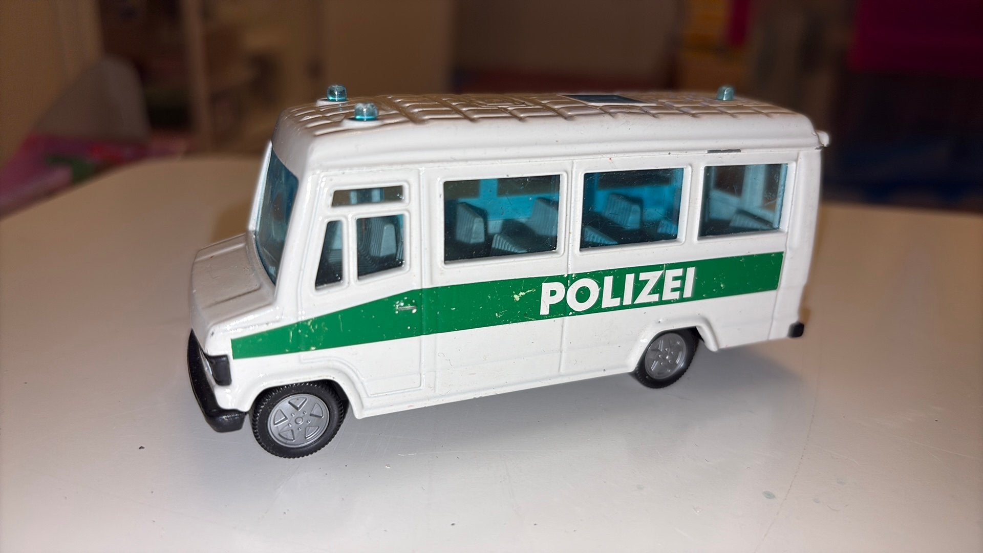 SIKU POLITIE BUS, Ophalen of Verzenden, Zo goed als nieuw, Bus of Vrachtwagen