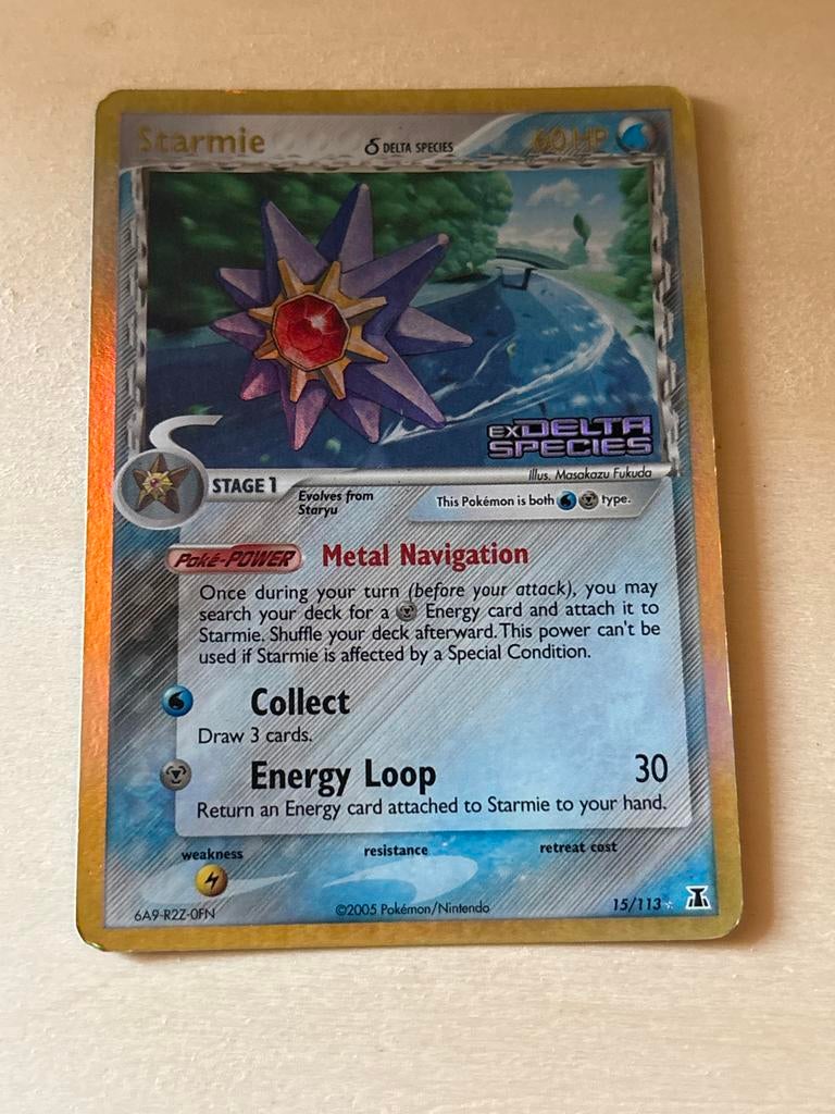 Starmie Delta Species Pokémon Kaart (EX Delta Species), Hobby en Vrije tijd, Verzamelkaartspellen | Pokémon, Ophalen of Verzenden