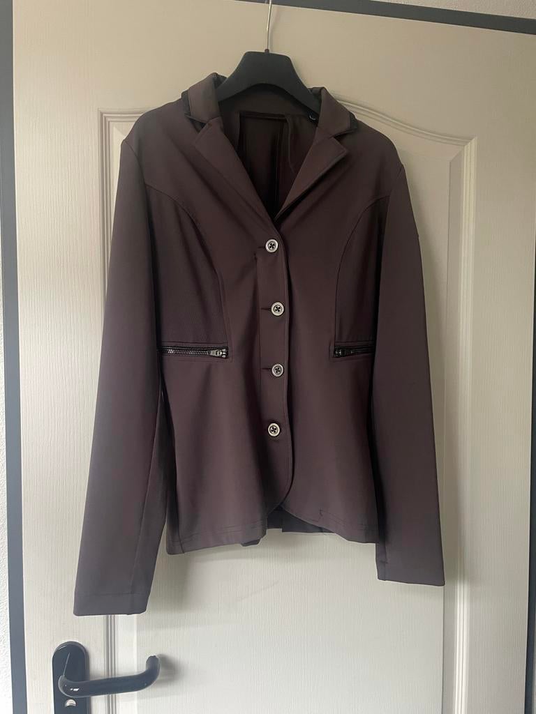 Paardrijjas Equestrian Stockholm Moonless Night Bruin, Dieren en Toebehoren, Paardrijkleding, Dressuur, Ophalen of Verzenden, Zo goed als nieuw
