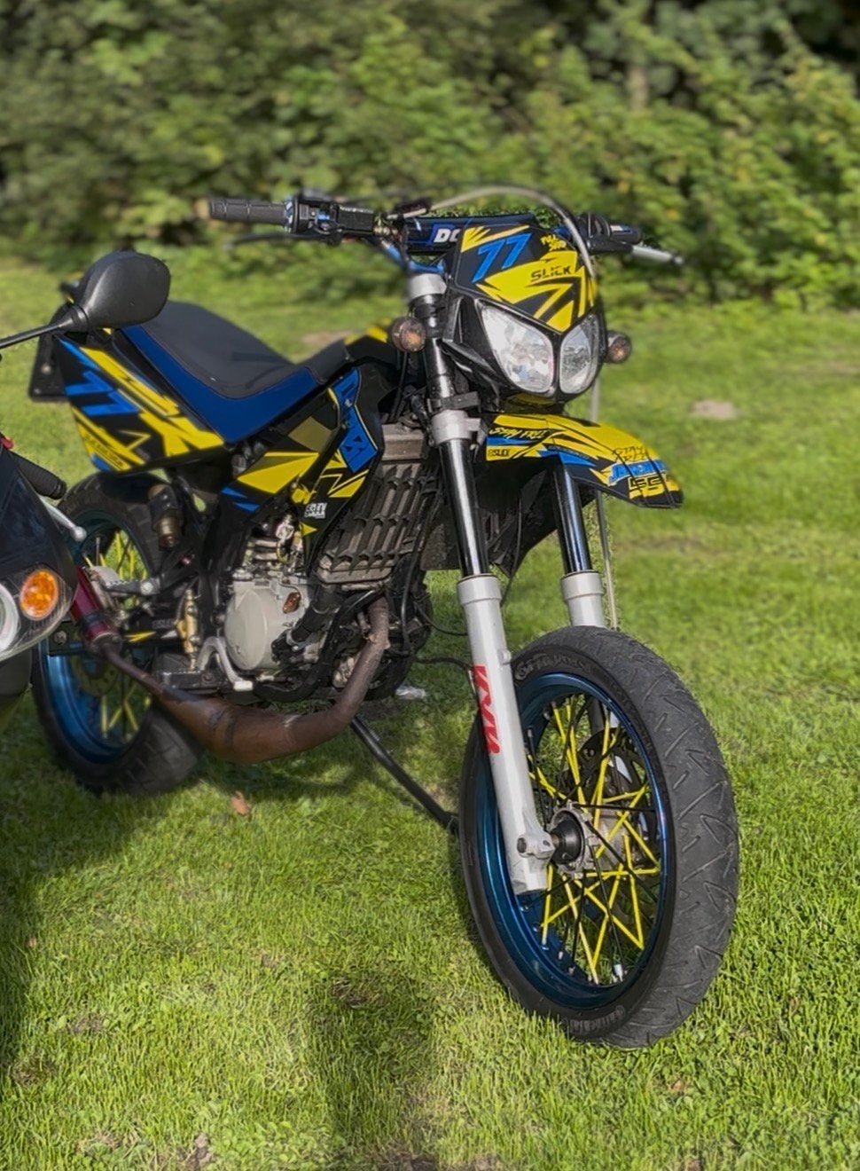 Derbi senda sm, Ophalen, 6 versnellingen, Maximaal 45 km/u, 70 cc