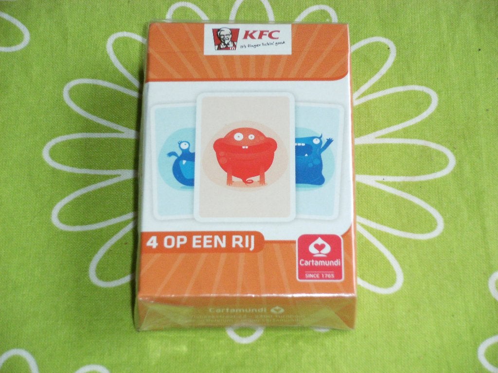 Nieuw in seal: KFC kaartspel 4 op een rij, Hobby en Vrije tijd, Een of twee spelers, Ophalen of Verzenden, Nieuw