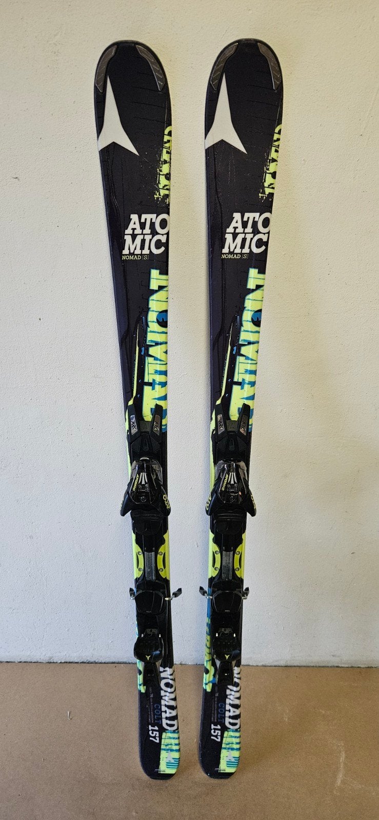 ZGAN Atomic Nomad 157cm all-mountain Ski gewaxt geslepen -53, 160 tot 180 cm, Ophalen of Verzenden, Zo goed als nieuw, Carve