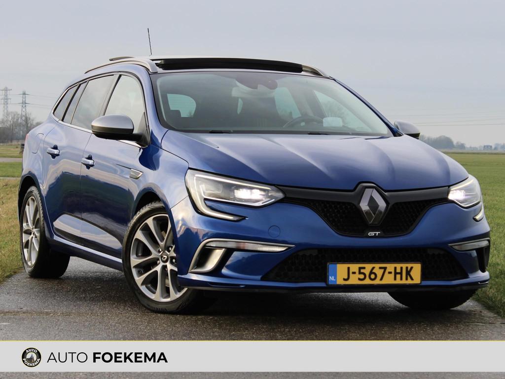 Renault Mégane Estate 1.6 TCe GT HUD LED 4 Control Pano, Auto's, Renault, 1618 cc, Gebruikt, Euro 6, 4 cilinders