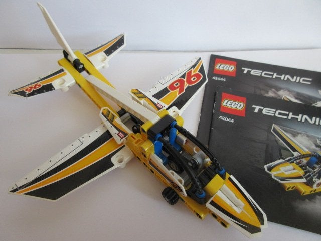42044, Technic vliegtuig, Display Team Jet., Inclusief instructies, Lego, Ophalen of Verzenden, Zo goed als nieuw