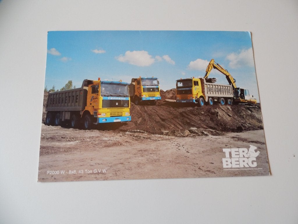 Terberg F2000 en F1850, Verzenden, Zo goed als nieuw, Overige merken