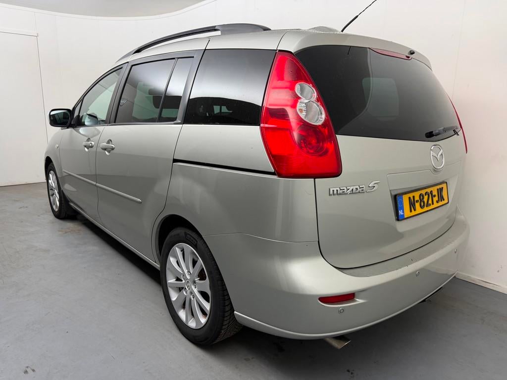 Mazda 5 1.8 Touring # 7-persoons # Airco # el ramen, Gebruikt, 1370 kg, 4 cilinders, Handgeschakeld