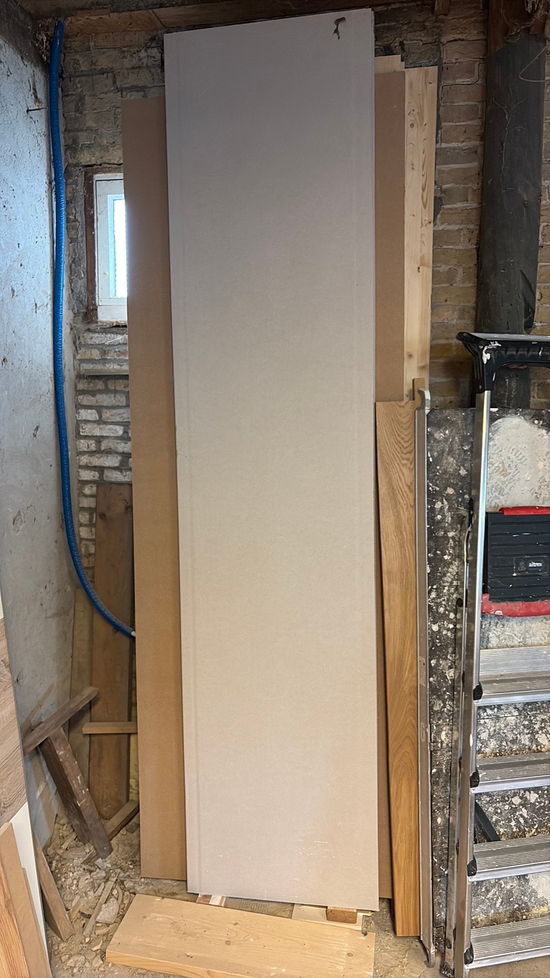 8 Gipsplaten 2600x600x12,5mm 2xAK, Ophalen, Minder dan 25 mm, Overige typen, Nieuw