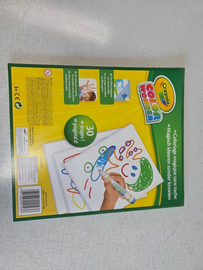 Crayola Color Wonder Kleurboek - Magisch kleuren zonder knoe, Ophalen of Verzenden, Nieuw, Knutselen
