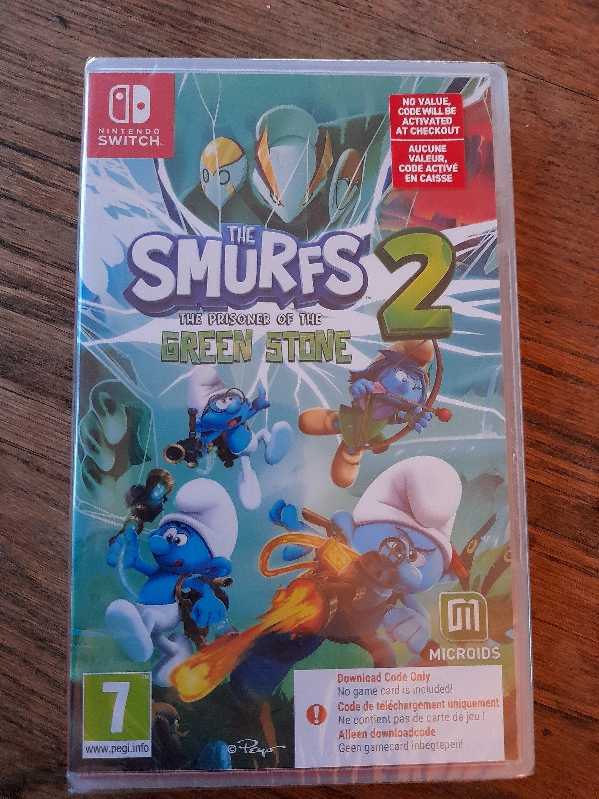 The Smurfs 2: The Prisoner of the Green Stone - Nintendo Swi, Met games, Met 2 controllers, Nieuw, Ophalen of Verzenden