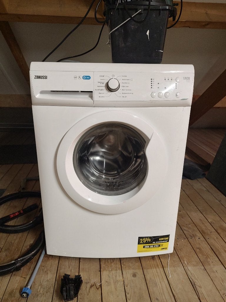 Gratis ophalen wasmachine Zanussi, Witgoed en Apparatuur, Ophalen, Gebruikt, Handwasprogramma, Voorlader