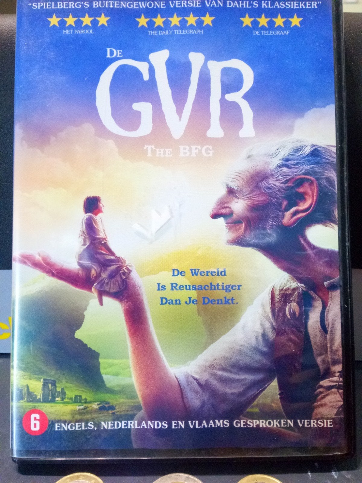 De GVR (The BFG) DVD - Steven Spielberg, Ophalen of Verzenden