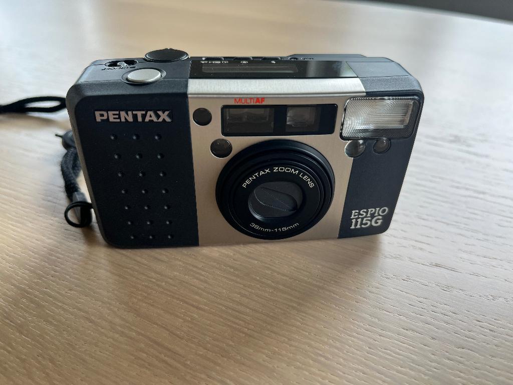 Pentax ESPIO 115G, Audio, Tv en Foto, Fotocamera's Analoog, Ophalen of Verzenden, Gebruikt, Spiegelreflex, Pentax