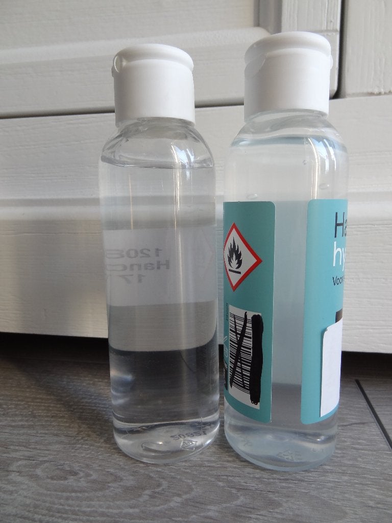 2 Flacons Handgel >Snelle Verzending!<, Ophalen of Verzenden, Gebruikt, Overige typen
