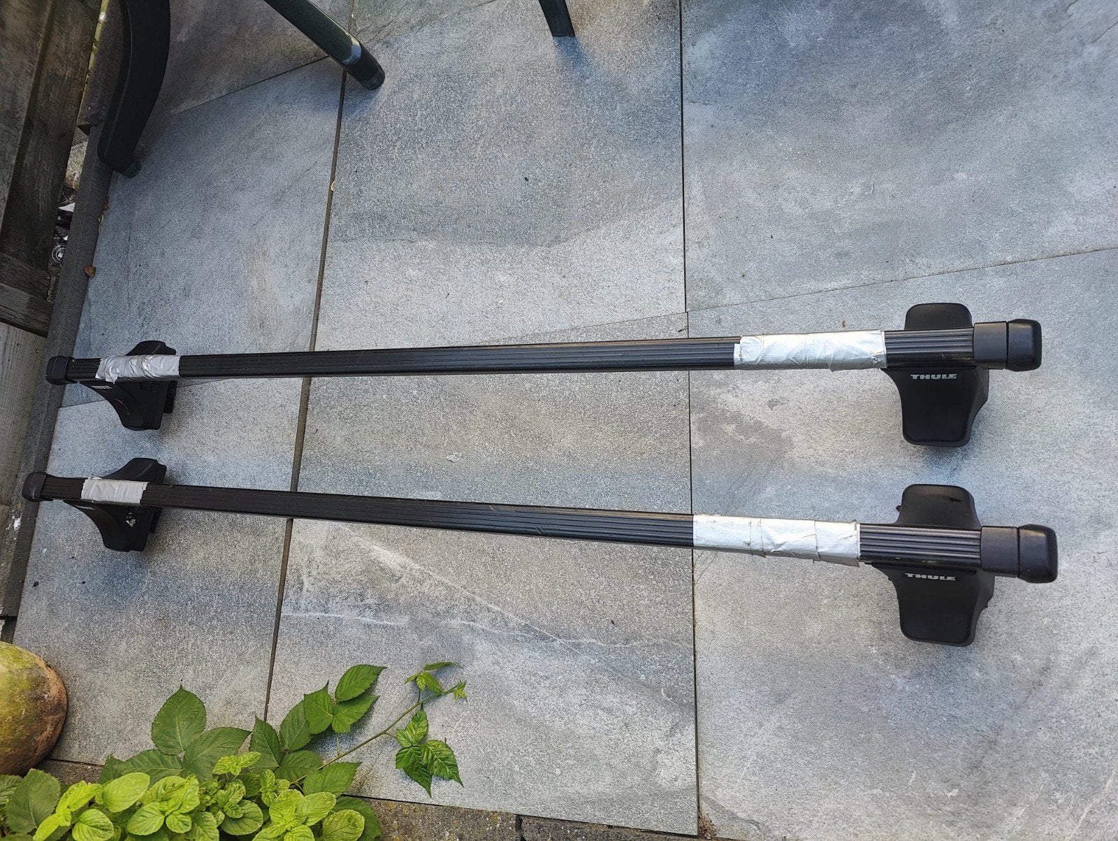 Thule dakdragers - Gebruikt maar functioneel, Auto diversen, Dakdragers, Ophalen, Gebruikt