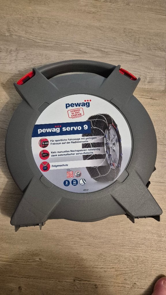 Sneeuwkettingen Pewag Servo 9, RS9 67, Auto diversen, Sneeuwkettingen, Ophalen, Gebruikt