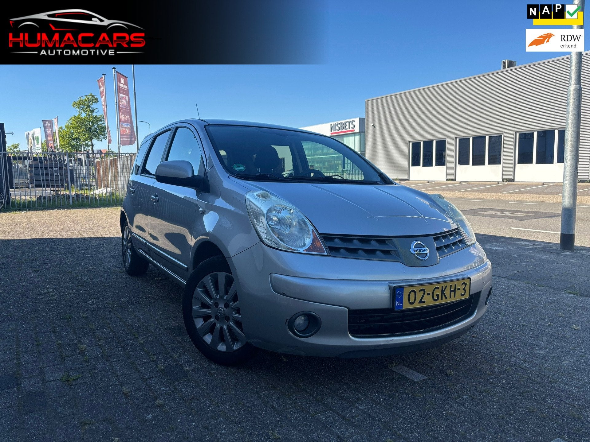Nissan Note 1.6 Life Pack|Airco|Nap|Bt radio, Auto's, Nissan, Voorwielaandrijving, Origineel Nederlands, Handgeschakeld, 1000 kg