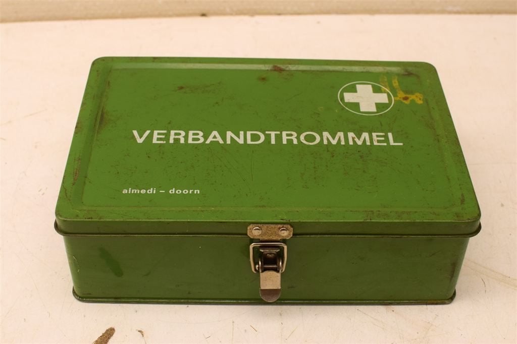 Metalen Verbandtrommel 47323, Minder dan 50 cm, Gebruikt, 50 tot 100 cm, Ophalen of Verzenden