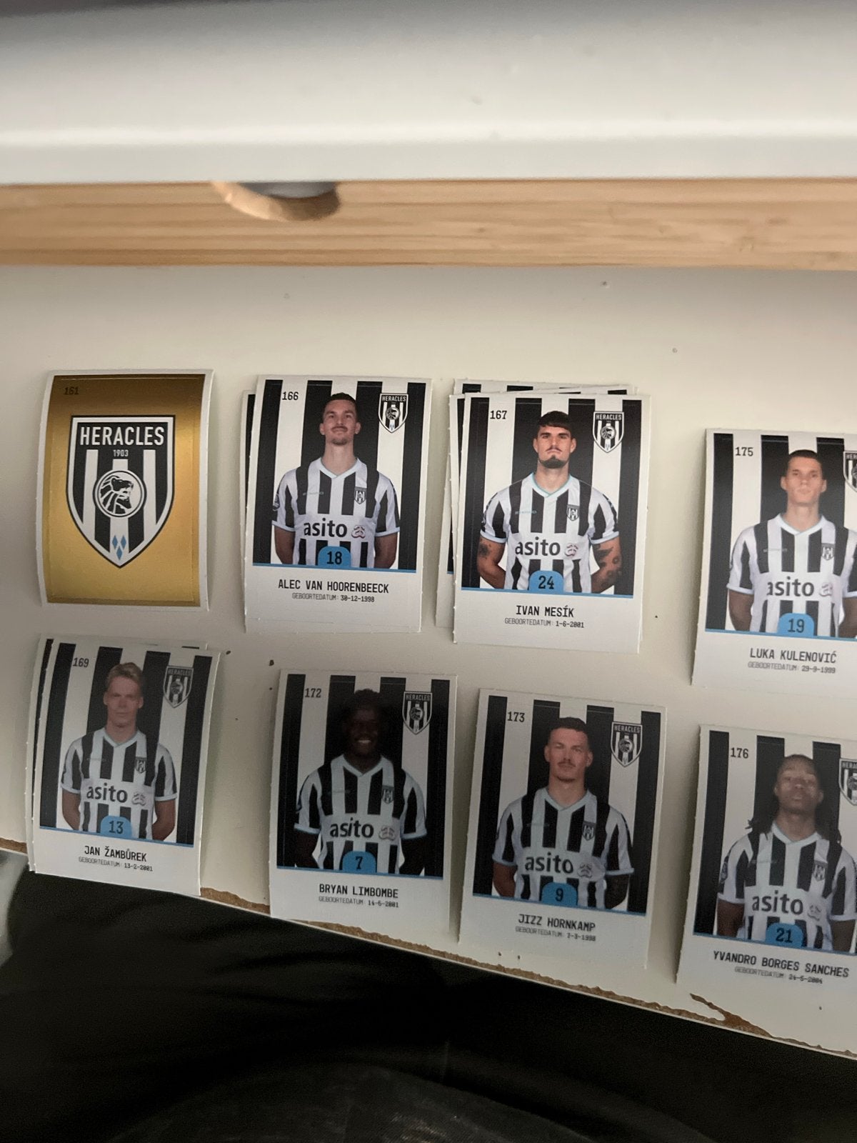 Plus voetbalplaatjes Heracles 2026 - Losse nummers, Verzenden, Zo goed als nieuw, Overige binnenlandse clubs, Poster, Plaatje of Sticker
