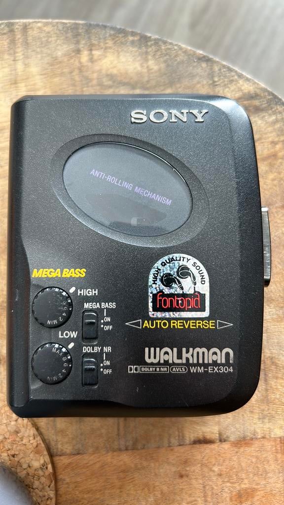 Sony Walkman WM-EX304 – Mega Bass & Auto Reverse (Opknapper, Audio, Tv en Foto, Walkmans, Discmans en Minidiscspelers, Ophalen of Verzenden