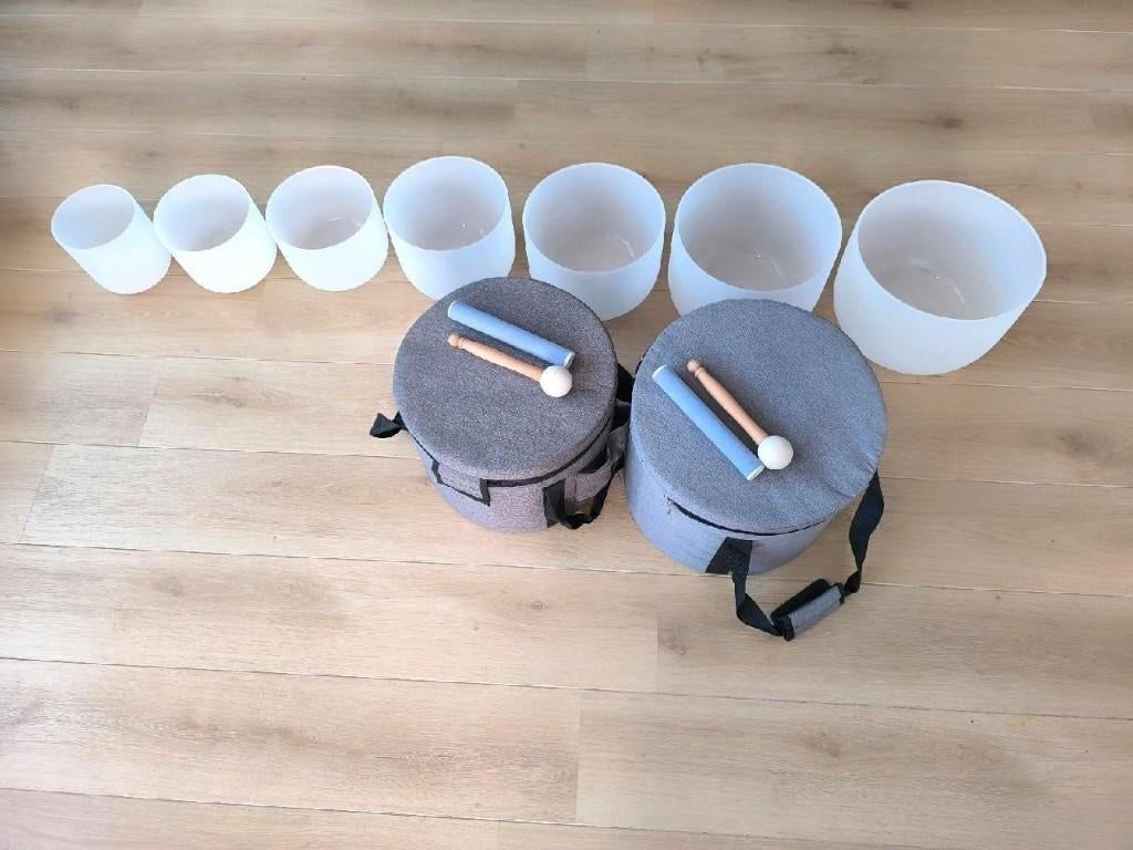 7 klankschalen, Ophalen of Verzenden, Zo goed als nieuw, Overige soorten