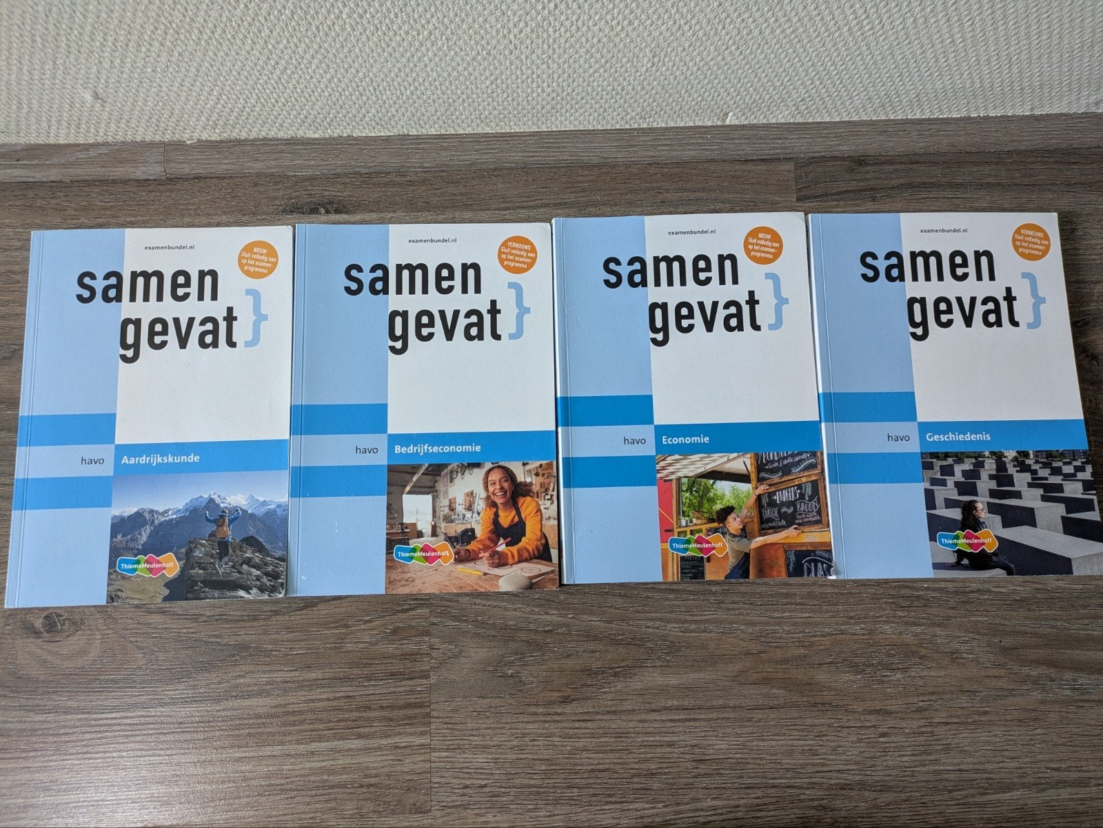 Havo examenbundel en samengevat 2025-2026 bedrijfseconomie, Verzenden, Gebruikt, E27 (groot)