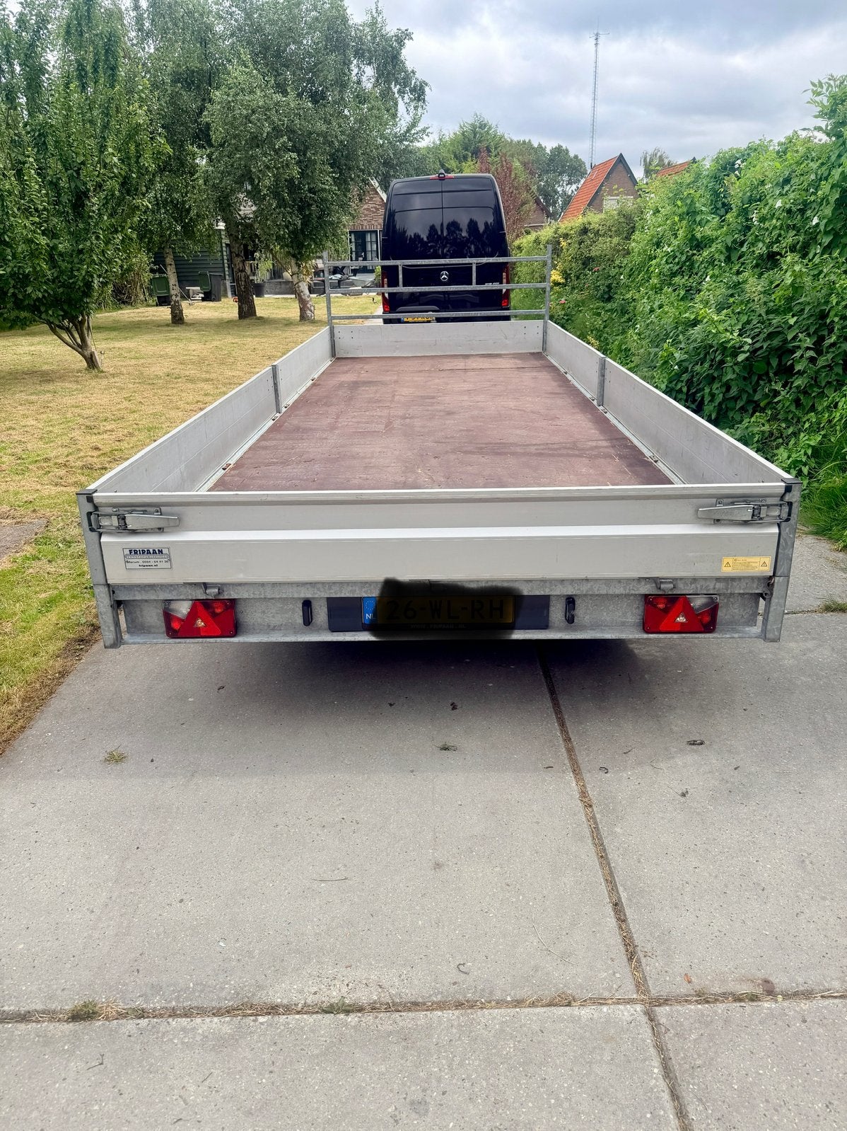 Hapert plateauwagen 6,00 x 2,20 m – 2700 kg – tandemasser, Ophalen, Zo goed als nieuw