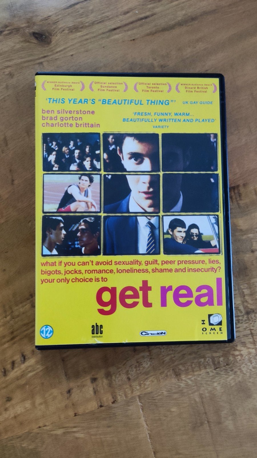 Gay Themed Movie: Get Real DVD - Romantisch drama, Vanaf 12 jaar, Ophalen of Verzenden, Gebruikt, Drama