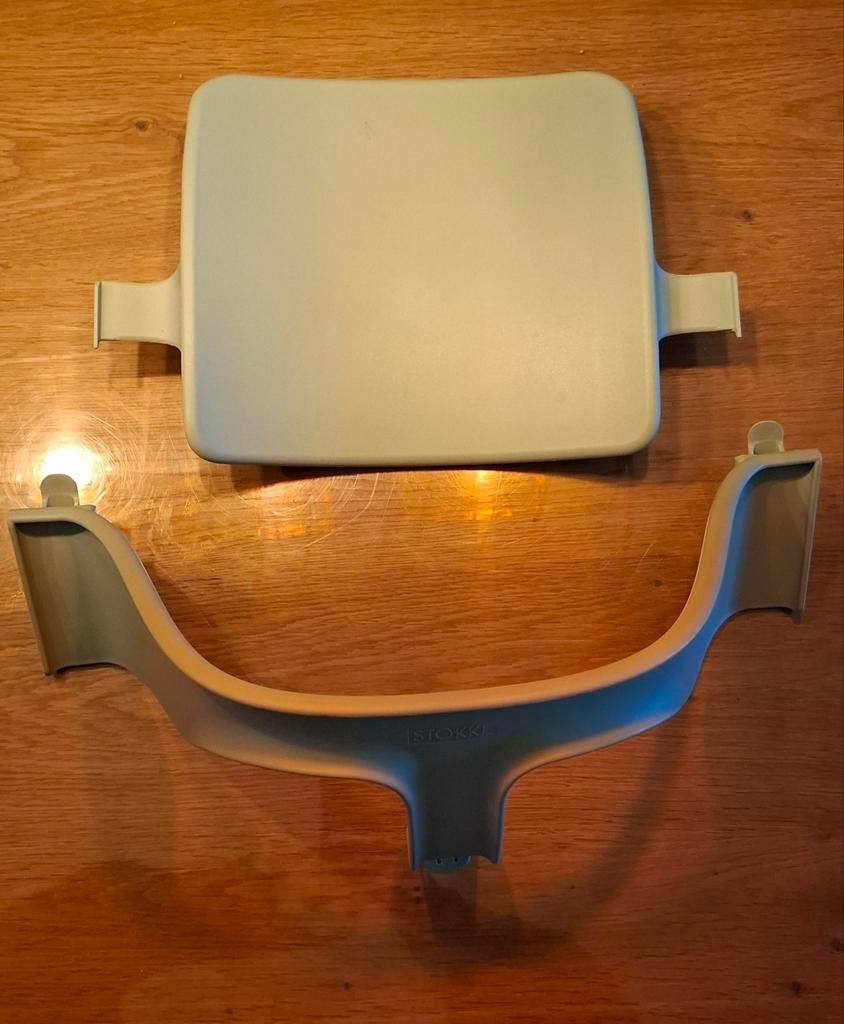 Stokke tripp trapp babyset groen, Ophalen, Zo goed als nieuw, Meegroeistoel