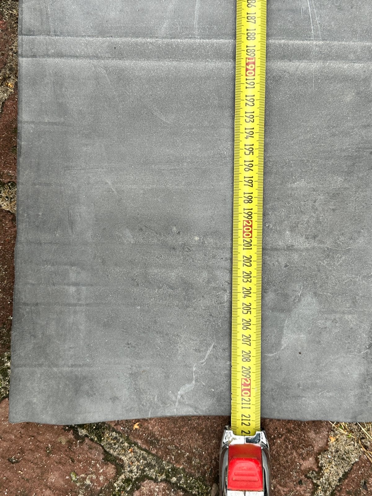 Rubber dakbedekking voor dakkapel - Waterdicht, Ophalen, Kunststof, Gebruikt, Zwart