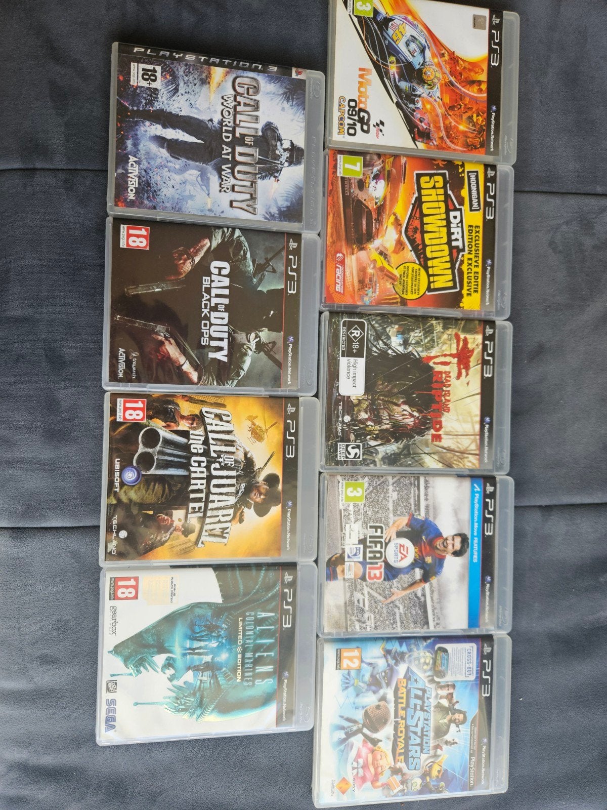 9 PS3 Games, Ophalen of Verzenden, Zo goed als nieuw, Eén computer, 3 spelers of meer