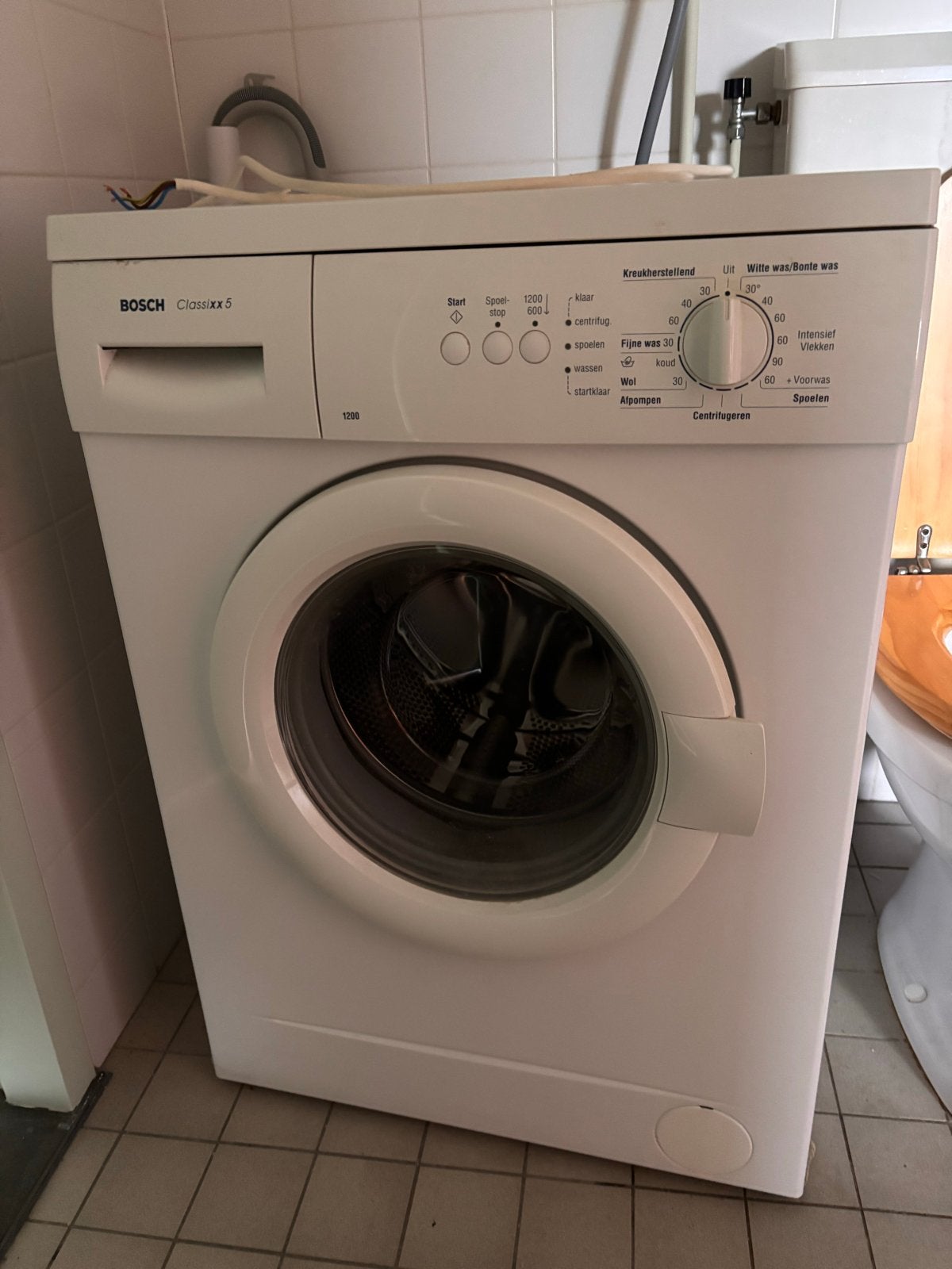 Gratis Bosch Wasmachine - ophalen in wormerveer, Ophalen, Gebruikt, Voorlader, Kort programma
